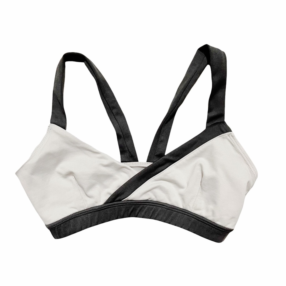 Splits59 Color Block Surplice Sports Bra